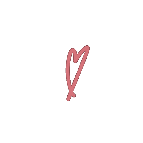 In Love Heart Sticker