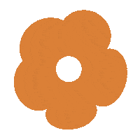 elifsinmaz fashion flower orange luxury Sticker