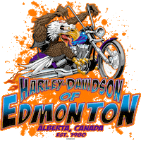 hdedmonton motorcycle motorcycles edmonton harleydavidson Sticker