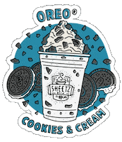 Cookies And Cream Fall Sticker by Sheetz