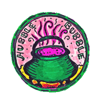 halloween illustration Sticker by Aspire to Amble