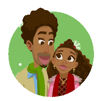 Dashing Santa Clause Sticker by Walt Disney Studios