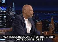 Water Park Waterslide GIF by The Tonight Show Starring Jimmy Fallon