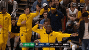 Lets Go Reaction GIF by NBA