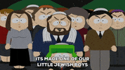 angry kyle broflovski GIF by South Park 