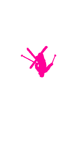 VisitVoss giphyupload backflip skier voss Sticker