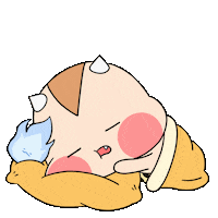 Tired Night Sticker by haitai