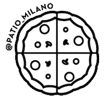 Pizza Patio Sticker by Pátio Milano
