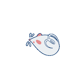 Mouse Kusuriuri Sticker by Mononoke_The_Movie