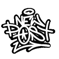 New Post Graffiti Sticker