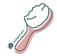 Hair Brush Sticker by Melting Elements