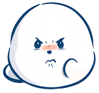 Angry Seal Sticker