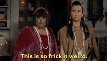 This Is So Weird GIF by CBS
