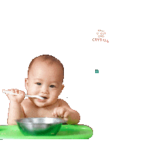 Powder Cooking Sticker by crystal of sea