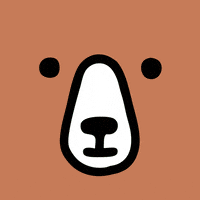 gobear cute halloween scary bear GIF