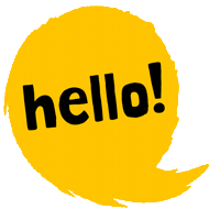 Hello Sticker by Dogs Trust
