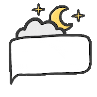 Sleepy Good Night Sticker