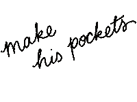 _yochabel make his pockets hurt Sticker