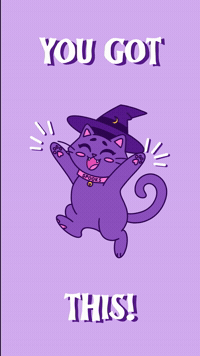 Happy Motivation GIF by Spooks The Cat