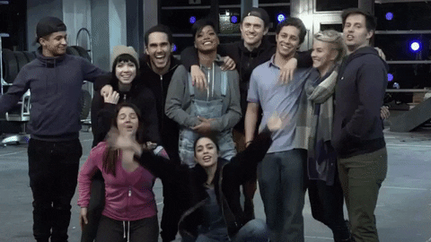 vanessa hudgens andrew call GIF by Grease Live