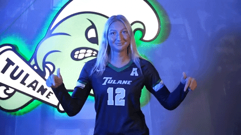 Sport Tulane GIF by GreenWave