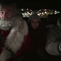 high five santa claus GIF by NETFLIX