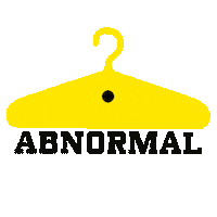 Abnormalblackandyellow Sticker by Abnormal Clothes