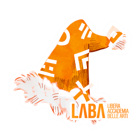 AccademiaLABA giphyupload christmas orange santa Sticker