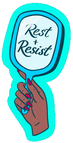 Resist Health Care Sticker by Bedsider