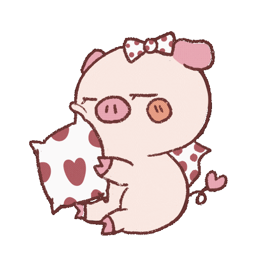 shaogirl_nana giphyupload piggy pinkpig shaogirlnana Sticker