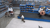 shopping cart fall over GIF by Old Spice