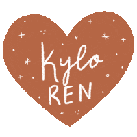 Star Wars Heart Sticker