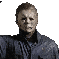 Stabbing Michael Myers Sticker by Halloween