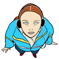 Stranger Things Max Sticker by Morning Moon