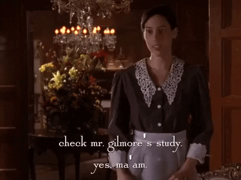 season 5 maid GIF by Gilmore Girls 