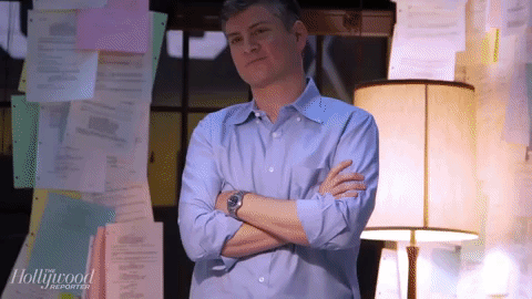 the good place mike schur GIF