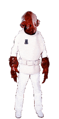 Star Wars Fish Sticker by MANGOTEETH