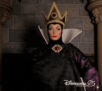 disneylandparis halloween queen drama crown GIF
