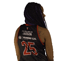 skkpoloniawarszawa basketball hoops jackson 25 Sticker