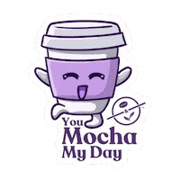 CoffeeBeanIndia love coffee latte coffeebean Sticker