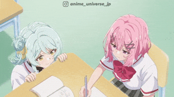 Shocked Anime Girl GIF