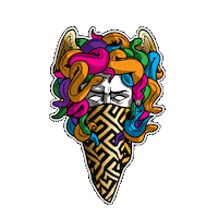 Sticker by Medusa Juice Co