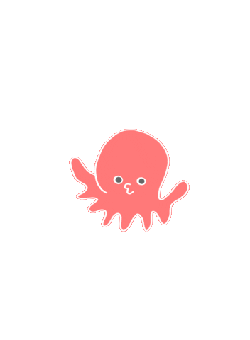 suome food pretty かわいい octopus Sticker