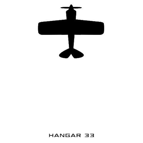 hangar33 giphyupload fly free plane Sticker