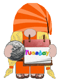 Days Of The Week Tuesday Sticker