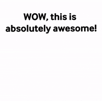Love It Wow GIF by Elnaz  Abbasi