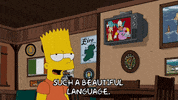 Speaking Episode 14 GIF by The Simpsons