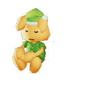 Sleepy Good Night Sticker
