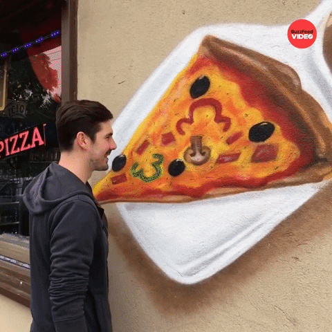 Friends Pizza GIF by BuzzFeed
