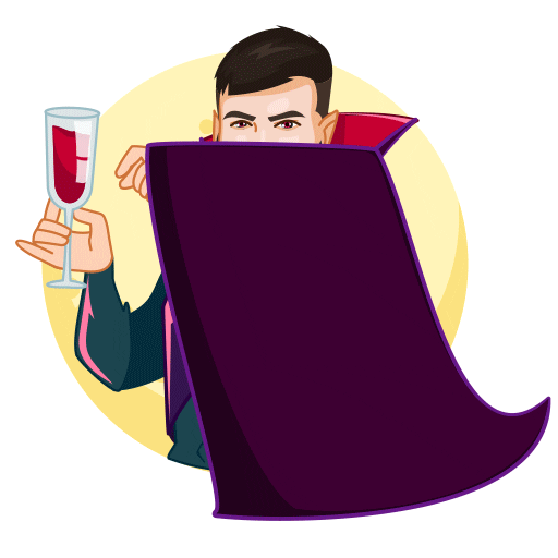 Sv3tlana7 giphyupload halloween magic wine Sticker